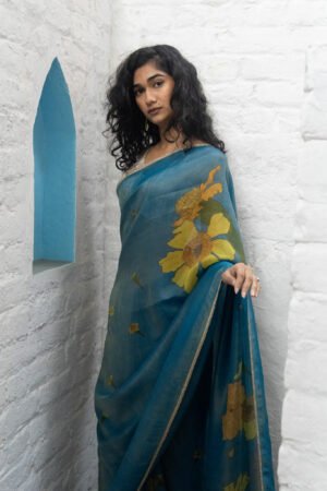 Marigold Blue Shimmer